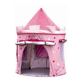 Pink pop up telt