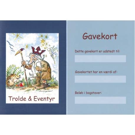 Gavekort til Trolde & Eventyr