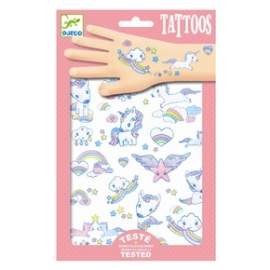 Djeco tattoos med unicorn